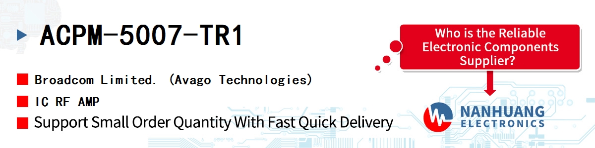 ACPM-5007-TR1 AVAGO IC RF AMP