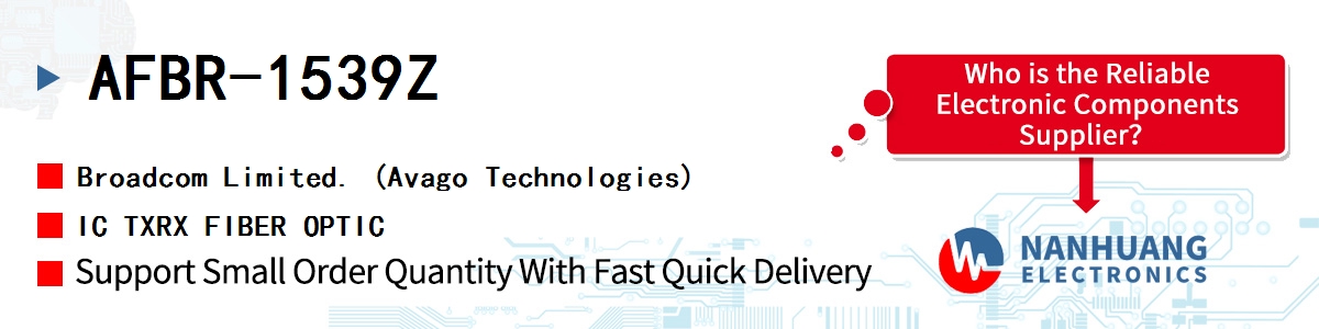 AFBR-1539Z AVAGO IC TXRX FIBER OPTIC