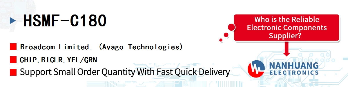 HSMF-C180 AVAGO CHIP,BICLR,YEL/GRN