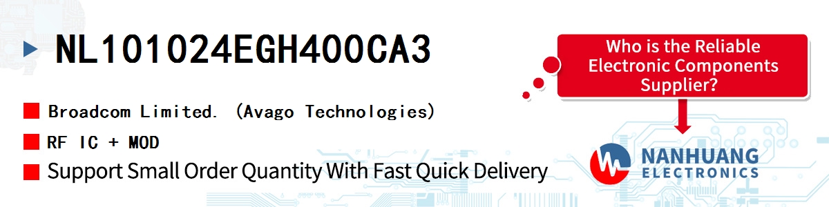 NL101024EGH400CA3 AVAGO RF IC + MOD