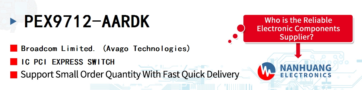 PEX9712-AARDK AVAGO IC PCI EXPRESS SWITCH