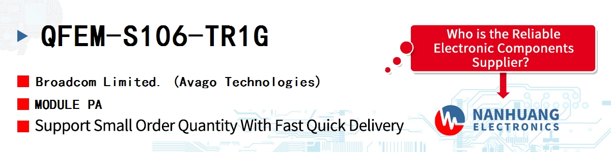 QFEM-S106-TR1G AVAGO MODULE PA