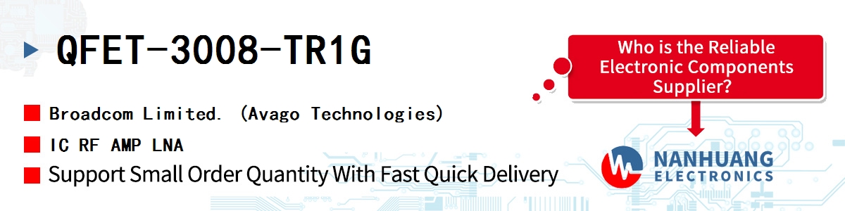 QFET-3008-TR1G AVAGO IC RF AMP LNA