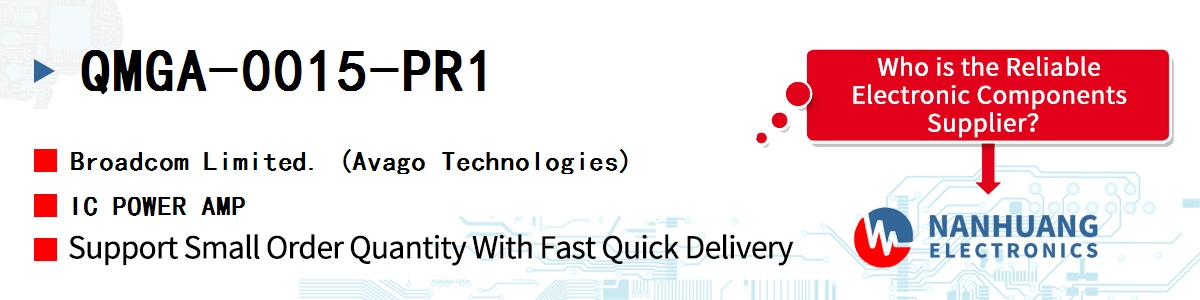 QMGA-0015-PR1 AVAGO IC POWER AMP