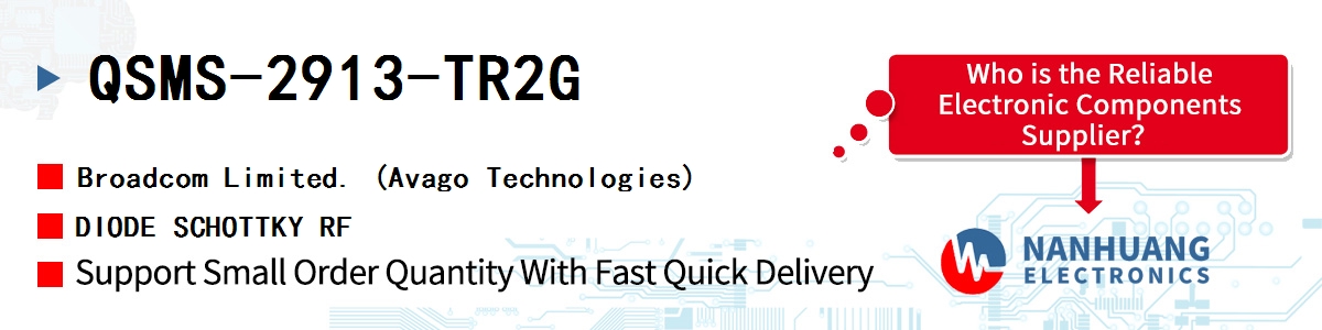 QSMS-2913-TR2G AVAGO DIODE SCHOTTKY RF